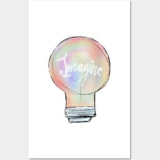 Colorful lamp - imagine Posters and Art